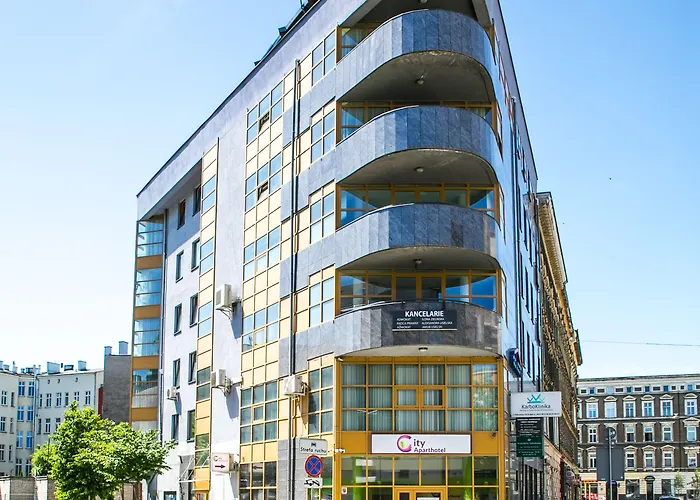 City Aparthotel Lägenhetshotell Szczecin