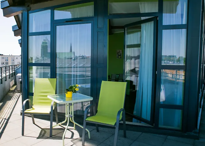 City Aparthotel Lägenhetshotell Szczecin